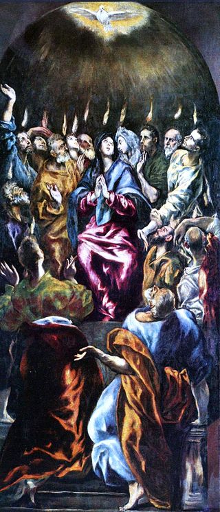 El Greco- Η επιφοίτηση του ΑγιουΠνευματοςαρχές17αιωνα