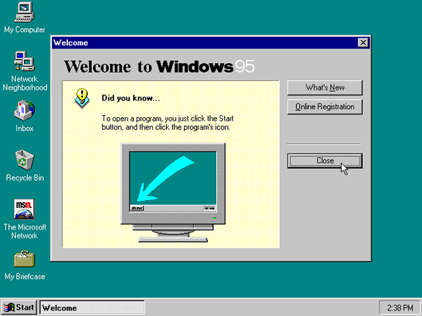 Windows 95 (1995)