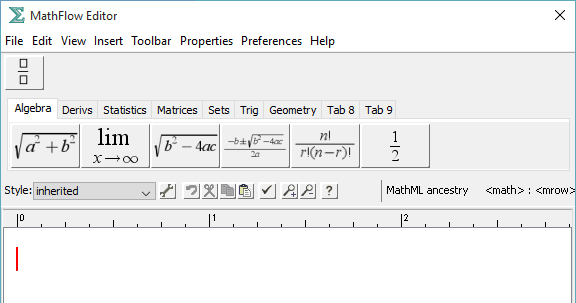 adding a template to a custom palettes toolbar