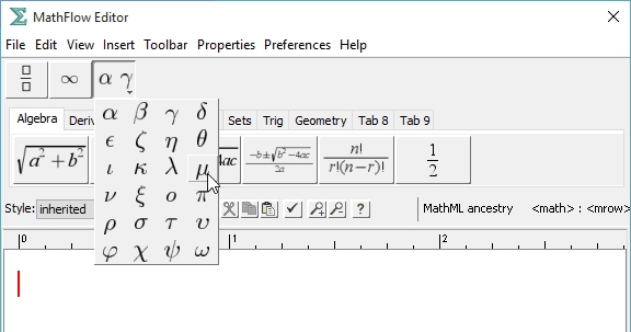 adding a complete palette to a custom toolbar