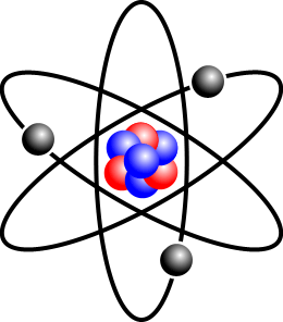 Stylised Lithium Atom