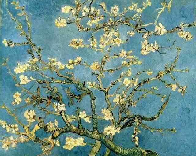 Gogh Van,19,FRA, Blossoming Almond Tree 2