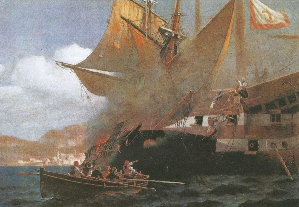Μπουρλότο - fire ship