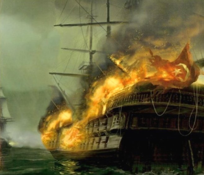 Μπουρλότο - ναυμαχία 1821