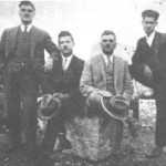 Από τ'αριστερά: Ζαφειρόπουλος, Μπρασάμης, Σωφρονίου, Τζόβενος.