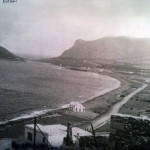 Ο παραλιακός δρόμος και το Αυλάκι το 1952