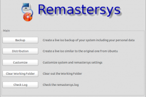 Remastersys για το Linux