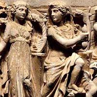 Η Αθηνά, ο Απόλλωνας και οι 9 Μούσες