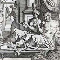 Ο Οδυσσέας και η Πηνελόπη.