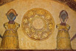 Λεπτομέρεια από τη ζωγραφική διακόσμηση του τάφου του Λύσωνος