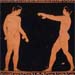 ακοντιστής, άλτες, δισκοβόλος<br>Δίνος του Ζωγράφου του Δίνου, περίπου 430-420 π.Χ., mfa Boston