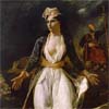 Delacroix, Η Ελλάδα στα ερείπια του Μεσολογγίου