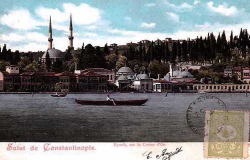 Η Κωνσταντινούπολη: O Κεράτιος κόλπος (επιστολικό δελτάριο)