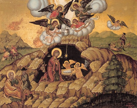 Aπόστολος Kρεζίας, Γέννηση του Xριστού