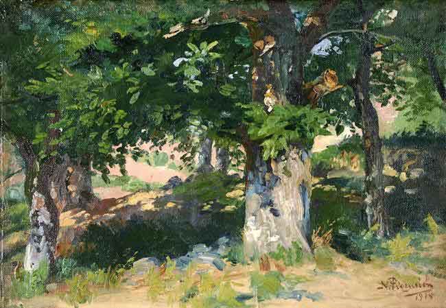 Φερεκείδης Νικόλαος, Δάσος, 1914