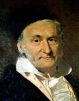 Johann Carl Friedrich Gauss (1777–1855), painted by Christian Albrecht Jensen