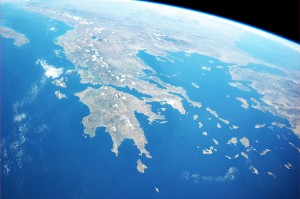 Η Ελλάδα απο δορυφόρο