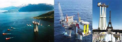 Η πλατφόρμα φυσικού αερίου στα ανοικτά της δυτικής ακτής της Νορβηγίας