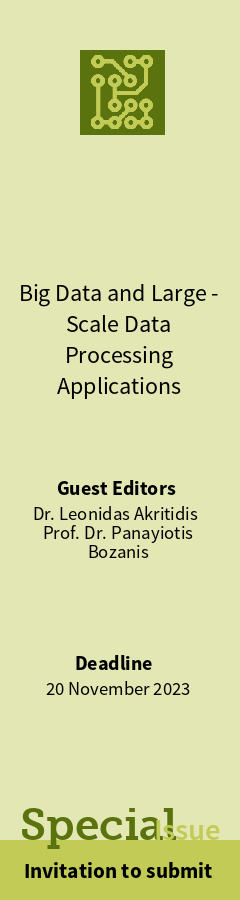 Special Issue Big Data and Large-Scale Data Processing Applications
