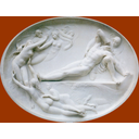 Εμφάνιση εικόνας Thetis and her Nymphs rising from the sea to console Achilleus, Thomas Banks