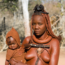 Εμφάνιση εικόνας Himba - Μητέρα με το παιδί της