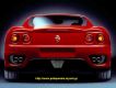 Ferrari Modena 360 (έτος 2002). Κινητήρας στη μέση 3.600 c.c. V8 με 400 ίππους κίνηση πίσω.  Τελική ταχύτητα: 300 km/h.