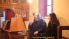 Ο Άγιος Αθανάσιος στο Πετροχώρι. Ο πατήρ Βασίλειος Γυφτογιάννης και η πρεσβυτέρα Φωτεινή Πληθάρα. 16 - 12 - 2012.