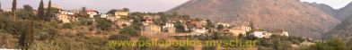 Το χωριό Βρύσες του δήμου Τριφυλίας Μεσσηνίας. Αύγουστος 2013