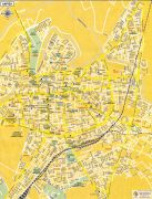 Η πόλη Λάρισα (χάρτης της terra από Χρυσό οδηγό)
