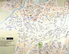 Χάρτης πόλης Λάρισας (από Νομαρχιακή Αυτοδιοίκηση Λάρισας)