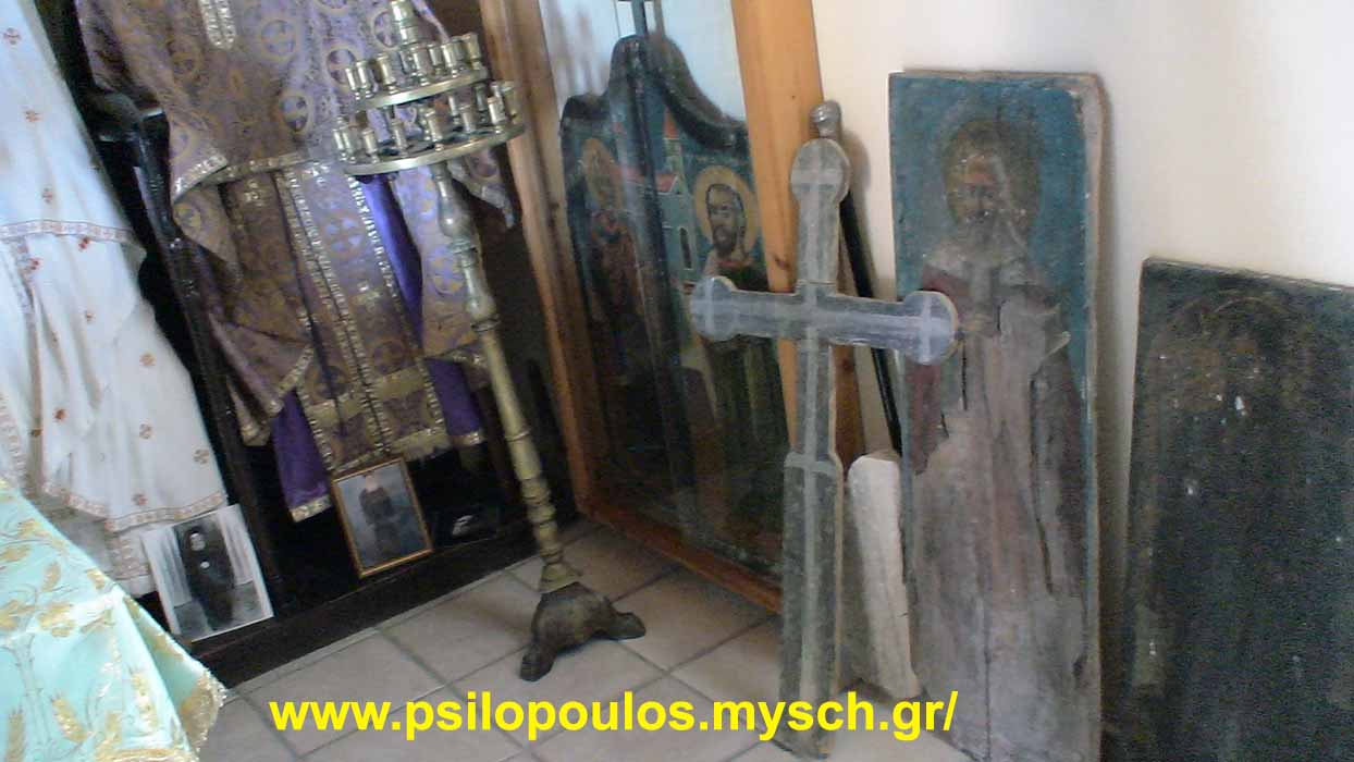 Εκθέματα Μουσείου της Ιεράς Μονής Κατσιμικάδας. Απρίλιος 2011