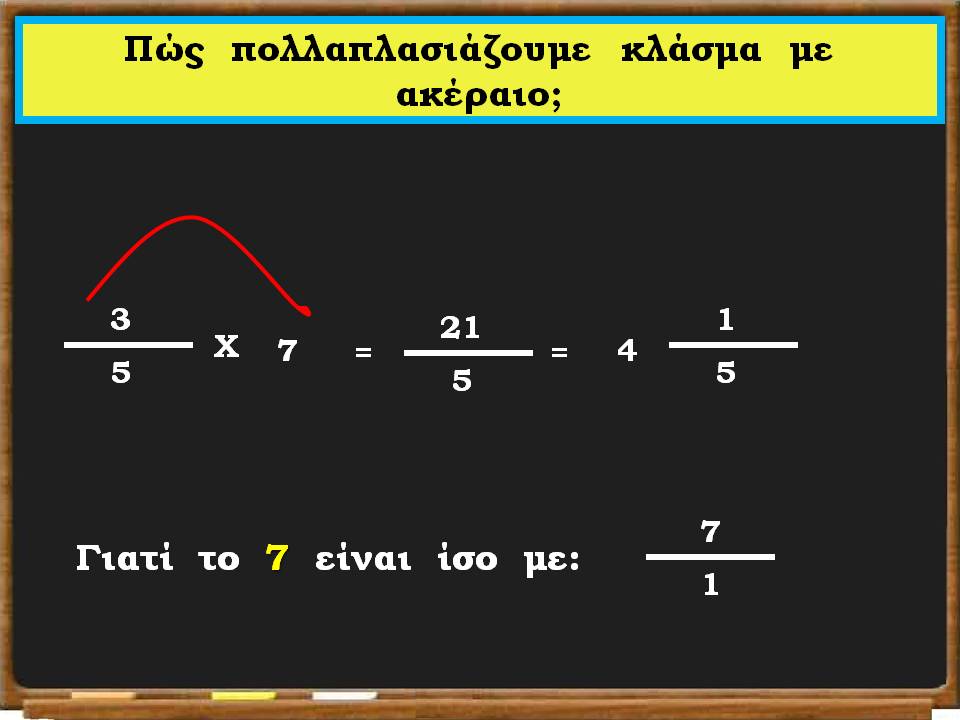 πολλαπλασιασμός κλασμάτων7