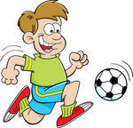 cartoon-illustration-of-a-boy-playing-soccer 144849535