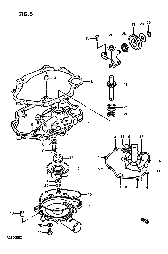 Parts List Fig. 5