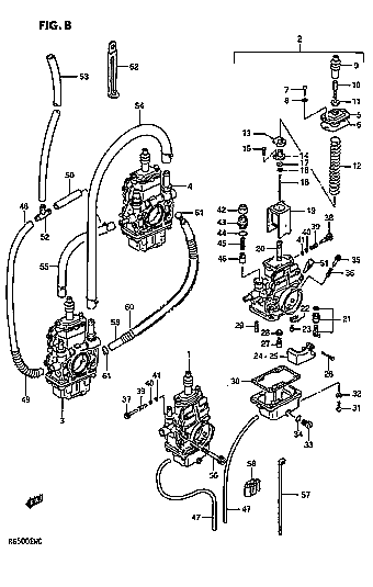Parts List Fig. 8