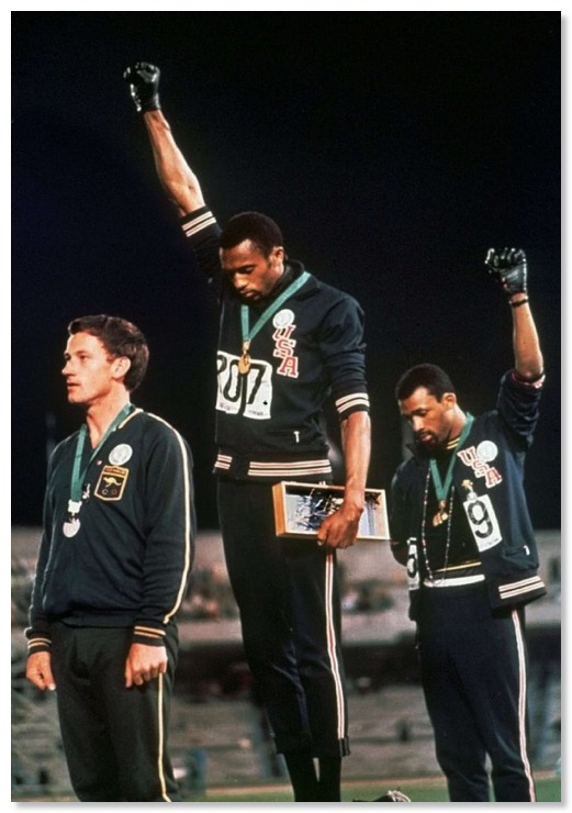 John Carlos-Tommie Smith-Norman Peter
