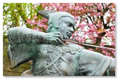 Statue of Robin-Hood