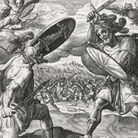 Μάχη μεταξύ του Διομήδη και του Αινεία