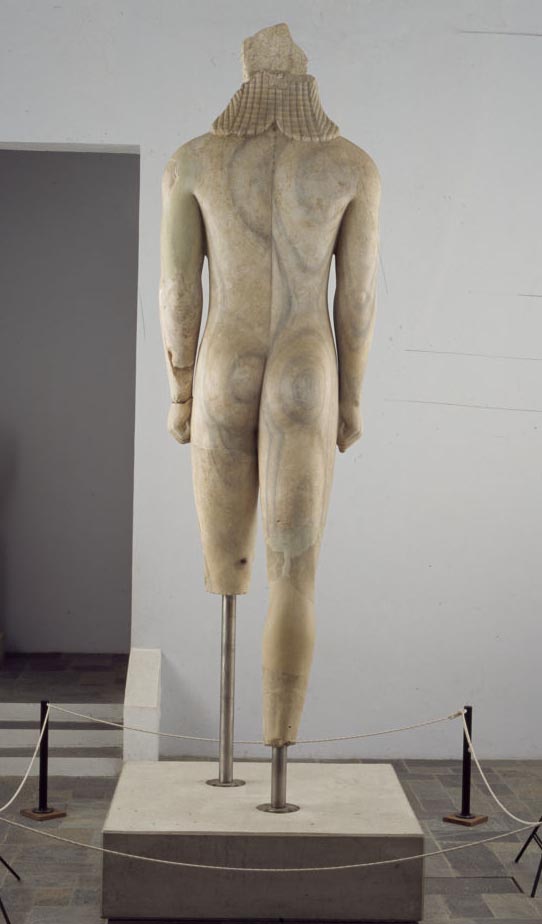 Αρχαϊκή πλαστική 625-570, Κούρος Σάμου