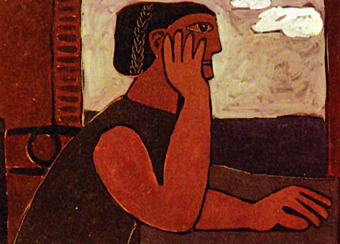 Γιώργος Σικελιώτης, Γυναίκα στο παράθυρο