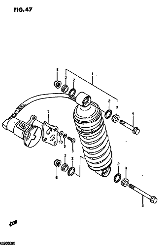 Parts List Fig. 47